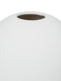 Vaso a sfera bianco fatto a mano Ball, Ceramica, Bianco, Ø 10 x Alt. 10 cm