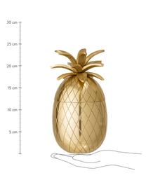Petit seau à glaçons Pineapple, Aluminium, Couleur dorée, Ø 13 x haut. 24 cm