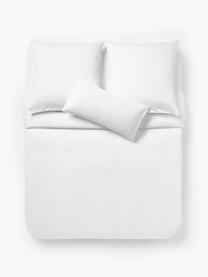Copripiumino in raso di cotone Comfort, Bianco, Larg. 200 x Lung. 200 cm