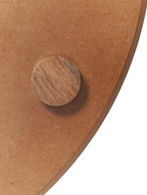 Großer Wandspiegel Sandro mit Ablage aus Holz, Ablage: Mangoholz, Mitteldichte H, Spiegelfläche: Spiegelglas, Mangoholz, B 140 x H 110 cm