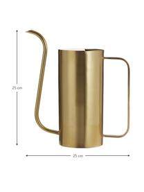 Konewka Brass, Metal mosiądzowany, Odcienie złotego, S 25 x W 25 cm