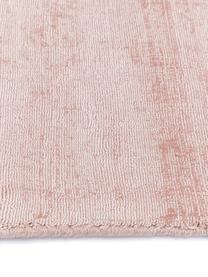 Ručně tkaný viskózový koberec Jane, Růžová, Š 160 cm, D 230 cm (velikost M)