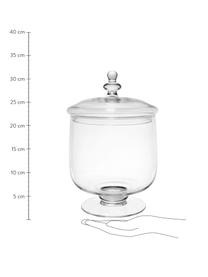 BocaL de conservation en verre Guimauve, Verre, Transparent, Ø 20 x haut. 35 cm