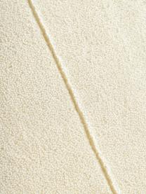 Alfombra de lana pelo corto Ezra, Reverso: 70% algodón, 30% poliéste, Blanco crema, An 80 x L 150 cm (Tamaño XS)