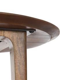 Owalny stół do jadalni z litego drewna mangowego Archie, Lite drewno mangowe, lakierowane, Drewno mangowe, S 200 x G 100 cm