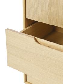 Armario en roble Cassy, 2 puertas, Patas: madera de roble macizo, Madera clara, An 100 x Al 195 cm