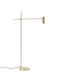 Lampada da lettura Cassandra, Paralume: metallo, zincato, Base della lampada: metallo, zincato, Dorato, opaco, Larg. 75 x Alt. 152 cm