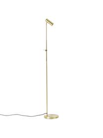 Lámpara de lectura Cassandra, Pantalla: metal galvanizado, Cable: cubierto en tela, Dorado mate, An 75 x Al 152 cm