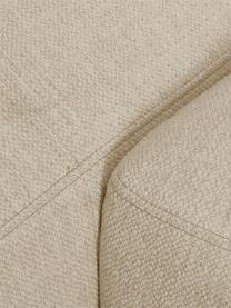 XL hoekbank Tribeca in donkerbeige, Bekleding: polyester, Frame: massief grenenhout, Poten: massief gelakt beukenhout, Geweven stof donkerbeige, B 274 x D 192 cm, hoekdeel rechts