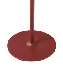 Lampe à poser LED intensité variable Mini Geen-A, Métal, revêtement par poudre, Rouge brique, Ø 20 x haut. 36 cm