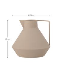 Konewka Venny, Aluminium powlekane, Beżowy, Ø 23 x W 22 cm