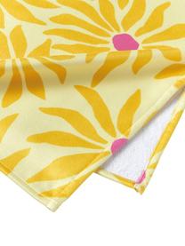 Plážová osuška s květinovým vzorem Abina, 45 % bavlna, 55 % polyester

Materiál použitý v tomto produktu byl testován na škodlivé látky a certifikován podle STANDARD 100 od OEKO-TEX®, 2212298, CENTEXBEL., Žlutá, Š 75 cm, D 160 cm