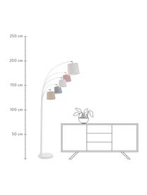 Lampa podłogowa Foggy, Biały, odcienie pastelowe, S 80 x W 200 cm