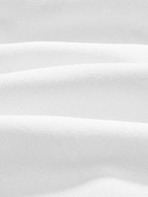 Kissenhülle Faith mit getuftetem Rautenmuster, 100% Baumwolle, Weiß, B 50 x L 50 cm