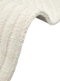 Wollteppich Mason, handgetuftet, Flor: 100 % Wolle, Cremeweiß, B 120 x L 180 cm (Größe S)