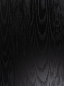 Stolik kawowy Seaford, Blat: płyta pilśniowa (MDF) pow, Stelaż: metal malowany proszkowo, Czarny, S 80 x W 45 cm