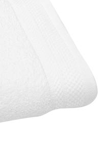 Set de toallas de algodón ecológico Premium, 3 uds., Blanco, Set de diferentes tamaños