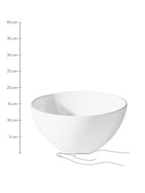 Saladeschaal Grande van keramiek, Keramiek, Wit, Ø 30 x H 16 cm