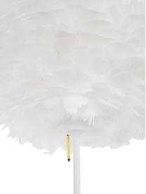 Grand lampadaire en plumes Eos Champagne, Blanc