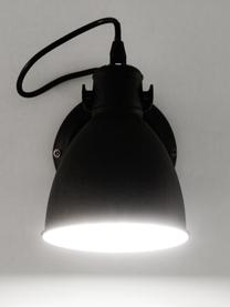 Nastavitelné nástěnné svítidlo Ethan, Černá, H 20 cm, V 22 cm