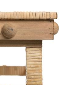 Mesa auxiliar Viktor, Tablero: madera de abeto, Beige, An 46 x Al 72 cm