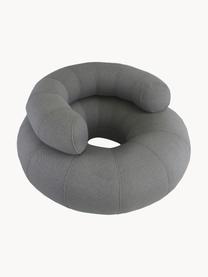 Outdoor loungefauteuil Don Out, handgemaakt, Bekleding: 70% PAN + 30% PES, waterd, Donkergrijs, Ø 98 x H 50 cm