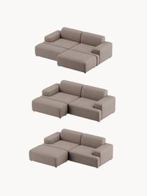 Cord-Sofa Melva (3-Sitzer), Bezug: Cord (92% Polyester, 8% P, Gestell: Massives Kiefernholz, Spa, Cord Altrosa, B 238 x T 101 cm