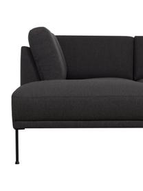 Rohová pohovka Fluente, Antracitová, Š 221 x H 200 cm, ľavé rohové prevedenie