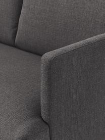 Ecksofa Fluente, Bezug: 100 % Polyester Der hochw, Gestell: Massives Kiefernholz, Webstoff Anthrazit, B 221 x T 200 cm, Eckteil links