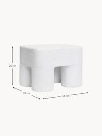 Tabouret pour enfant fait main Podo, Carton, coton recyclé post-consommation

Ce produit est fabriqué à partir de bois certifié FSC® issu d'une exploitation durable, Blanc, larg. 34 x haut. 25 cm