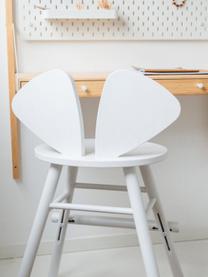 Detská stolička z dubového dreva Mouse Junior, Dubová dyha, lakovaná 

Tento produkt je vyrobený z trvalo udržateľného dreva s certifikátom FSC®., Biela, Š 52 x H 41 cm