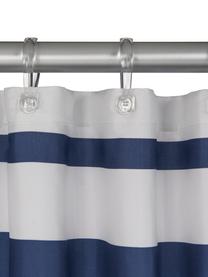 Cortina de baño Nautica, 100% poliéster
Repelente al agua, no impermeable, Azul, blanco, An 180 x L 200