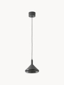 Suspension LED anthracite Alva, Noir, Ø 24 x haut. 150 cm