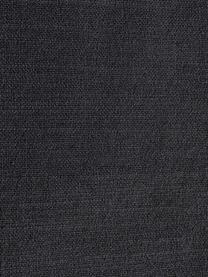 Canapé d'angle gris foncé Moby, Tissu gris foncé, larg. 280 x prof. 160 cm, méridienne à gauche