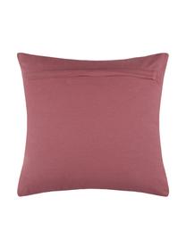 Housse de coussin 40x40 ethnique Puebla, Rose, jaune, pourpre, blanc cassé