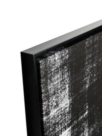 Leinwanddruck Yukon, Rahmen: Mitteldichte Holzfaserpla, Bild: Leinwand, Schwarz, Weiss, B 80 x H 120 cm
