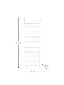 Zapatero de pared Skoforvaring, Estructura: metal recubierto, Blanco, An 52 x Al 160 cm