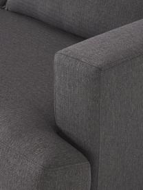 Ecksofa Tribeca, Bezug: 100 % Polyester Der hochw, Gestell: Massives Kiefernholz, FSC, Webstoff Anthrazit, B 274 x T 192 cm, Eckteil rechts