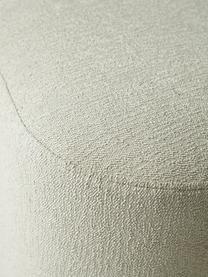 Bouclé poef Yves, Bekleding: 100% polyester Met 40.000, Bouclé saliegroen, B 43 x H 47 cm