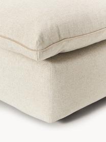 Mittelmodul Felix, Bezug: 100 % Polyester Der strap, Gestell: Massives Kiefern- und Fic, Webstoff Hellbeige, B 100 x T 110 cm