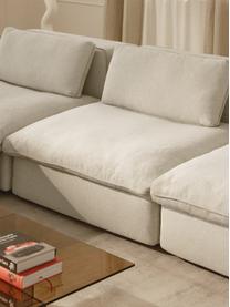 Mittelmodul Felix, Bezug: 100 % Polyester Der strap, Gestell: Massives Kiefern- und Fic, Webstoff Hellbeige, B 100 x T 110 cm