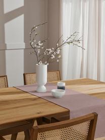 Runner Riva, 55% cotone, 45% poliestere

Il materiale utilizzato in questo prodotto è testato per le sostanze nocive e certificato secondo lo STANDARD 100 by OEKO-TEX® 14.HIN.40536 HOHENSTEIN HTTI, Rosa antico, Larg. 40 x Lung. 150 cm