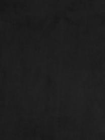 Sedia imbottita in velluto Sierra 2 pz, Rivestimento: 100% velluto di poliester, Gambe: metallo verniciato, Tessuto grigio chiaro, nero, Larg. 49 x Prof. 55 cm