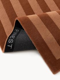 Ručne tuftovaný vlnený koberec Tilo, 100 % vlna

V prvých týždňoch používania môžu vlnené koberce uvoľňovať vlákna, tento jav zmizne po niekoľkých týždňoch používania, Terakotová, Ø 160 x V 230 cm (veľkosť XL)