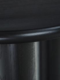 Tavolino in legno di quercia Didi, Legno di quercia massiccio, laccato

Questo prodotto è realizzato con legno di provenienza sostenibile e certificato FSC®., Nero, Ø 40 x Alt. 45 cm