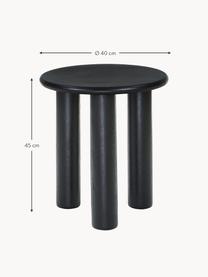 Table d'appoint bois de chêne Didi, Bois de chêne massif, laqué

Ce produit est fabriqué à partir de bois certifié FSC® et issu d'une exploitation durable, Noir, Ø 40 x haut. 45 cm