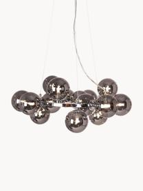 Hanglamp met ronde glazen bollen Splendor, Chroomkleurig, Ø 58 x H 22 cm