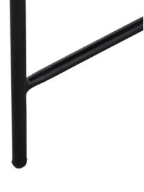 Kulatý konferenční stolek v mramorovém vzhledu Fria, Černá, mramorovaná, Ø 60 cm, V 43 cm
