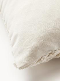 Poszewka na poduszkę z bawełny Bell, 100% bawełna, Kremowobiały, S 45 x D 45 cm