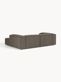 Modulares Ecksofa Lennon aus Bouclé, Bezug: Bouclé (100 % Polyester) , Gestell: Massives Kiefernholz, Spe, Bouclé Greige, B 238 x T 180 cm, Eckteil links